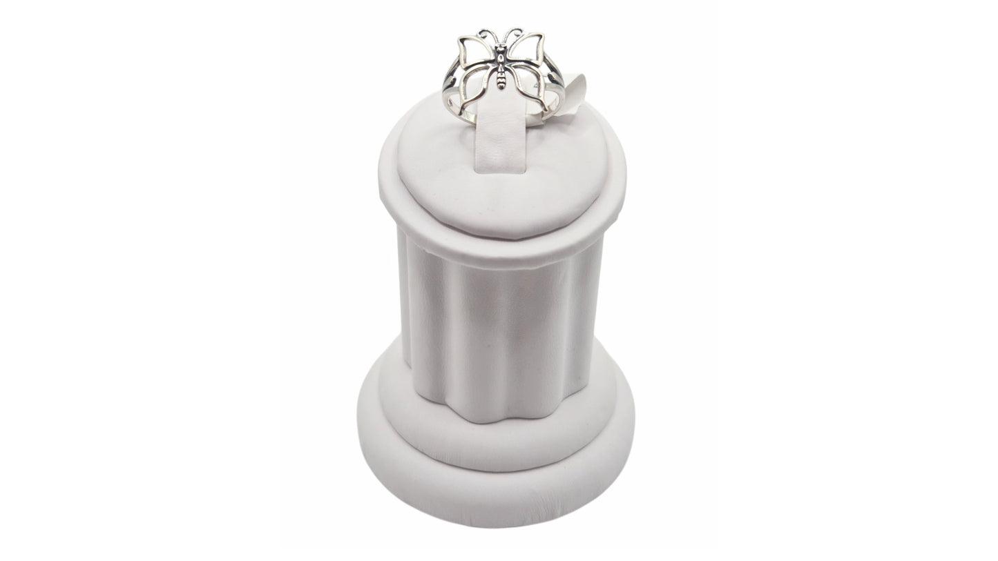 Silver Butterfly Ring