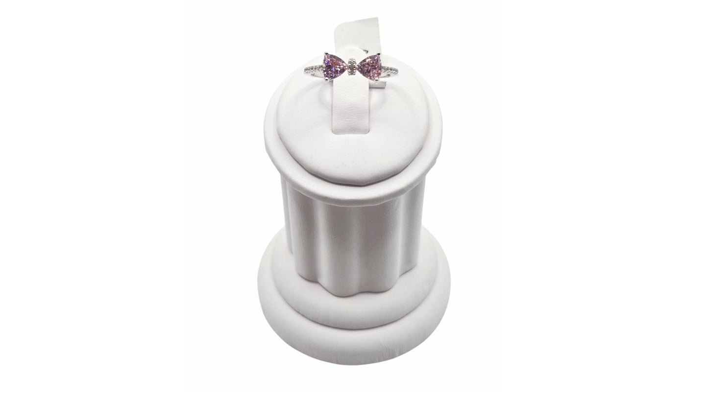 Pink Bow Ring