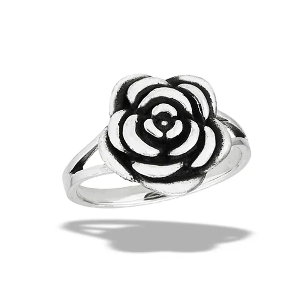 Rose Ring w/ Thin Band
